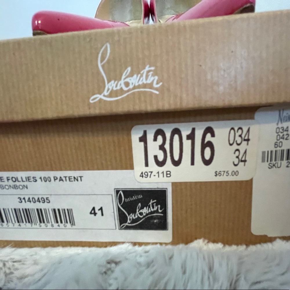 CHRISTIAN LOUBOUTIN
Pigalle Follies 100 Patent - Picture 2 of 8